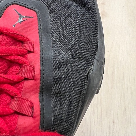 Jordan Fly Unlimited Anthracite‎ Gym Red Basketball High Top Sneakers 7.5 Shoe - Picture 11 of 11